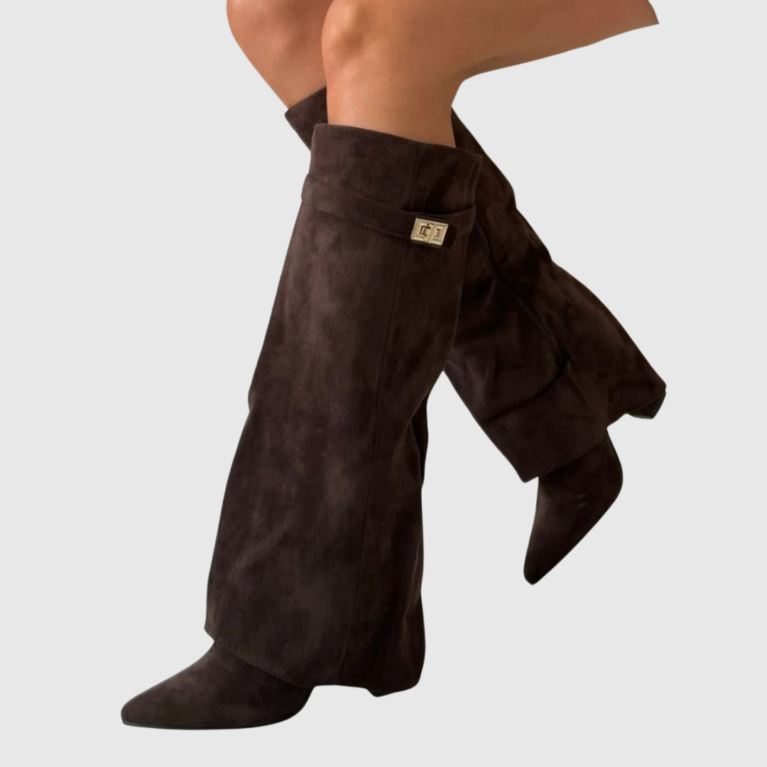 Damen Lederstiefel — LELENE