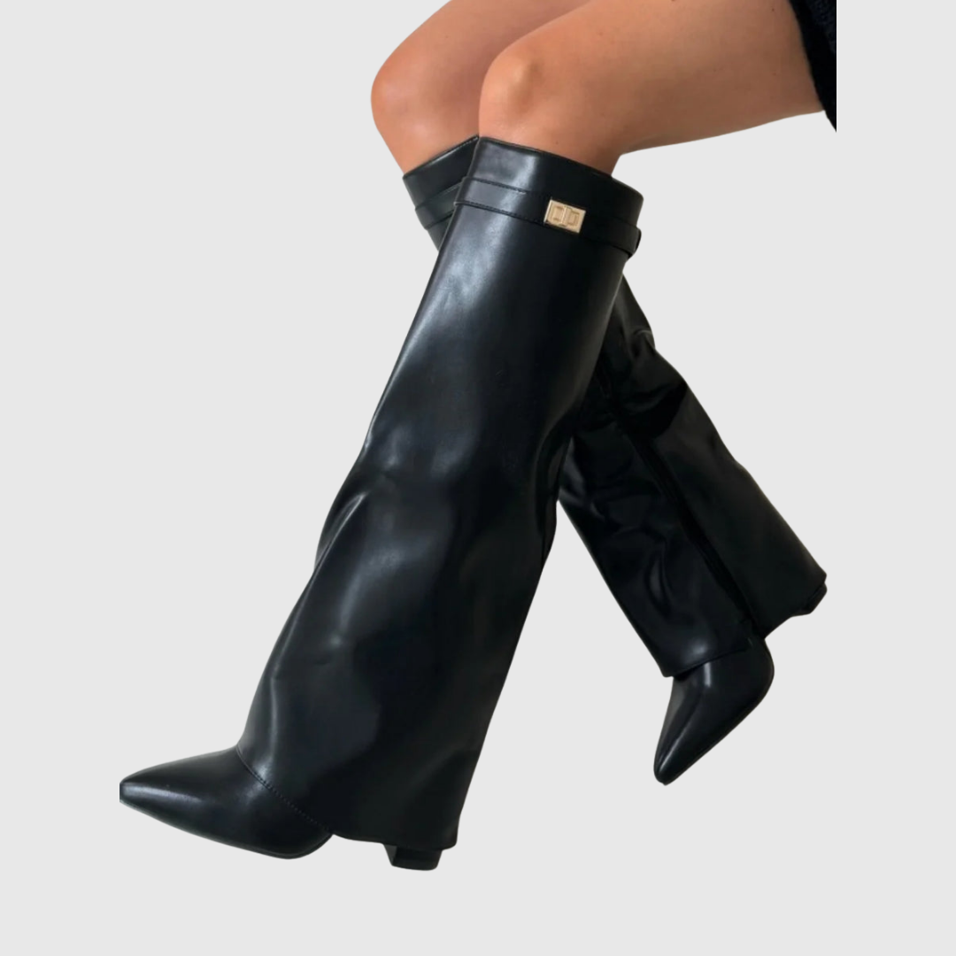 Damen Lederstiefel — LELENE