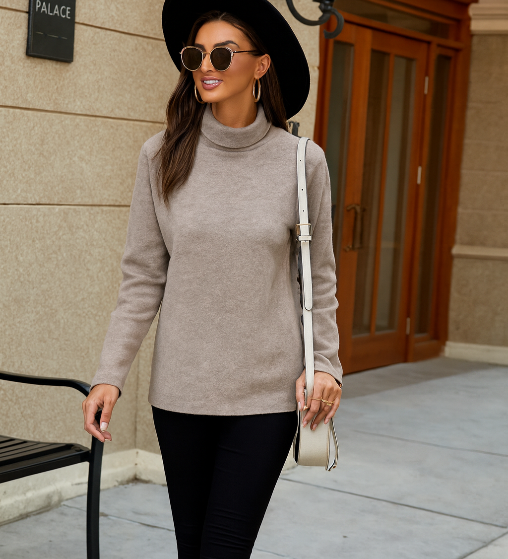 Lea | Pullover mit Rollkragen für Frauen