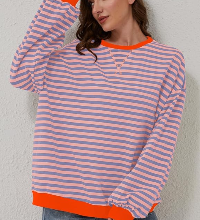 Dorothee | Oversize Pullover mit Fledermausärmeln