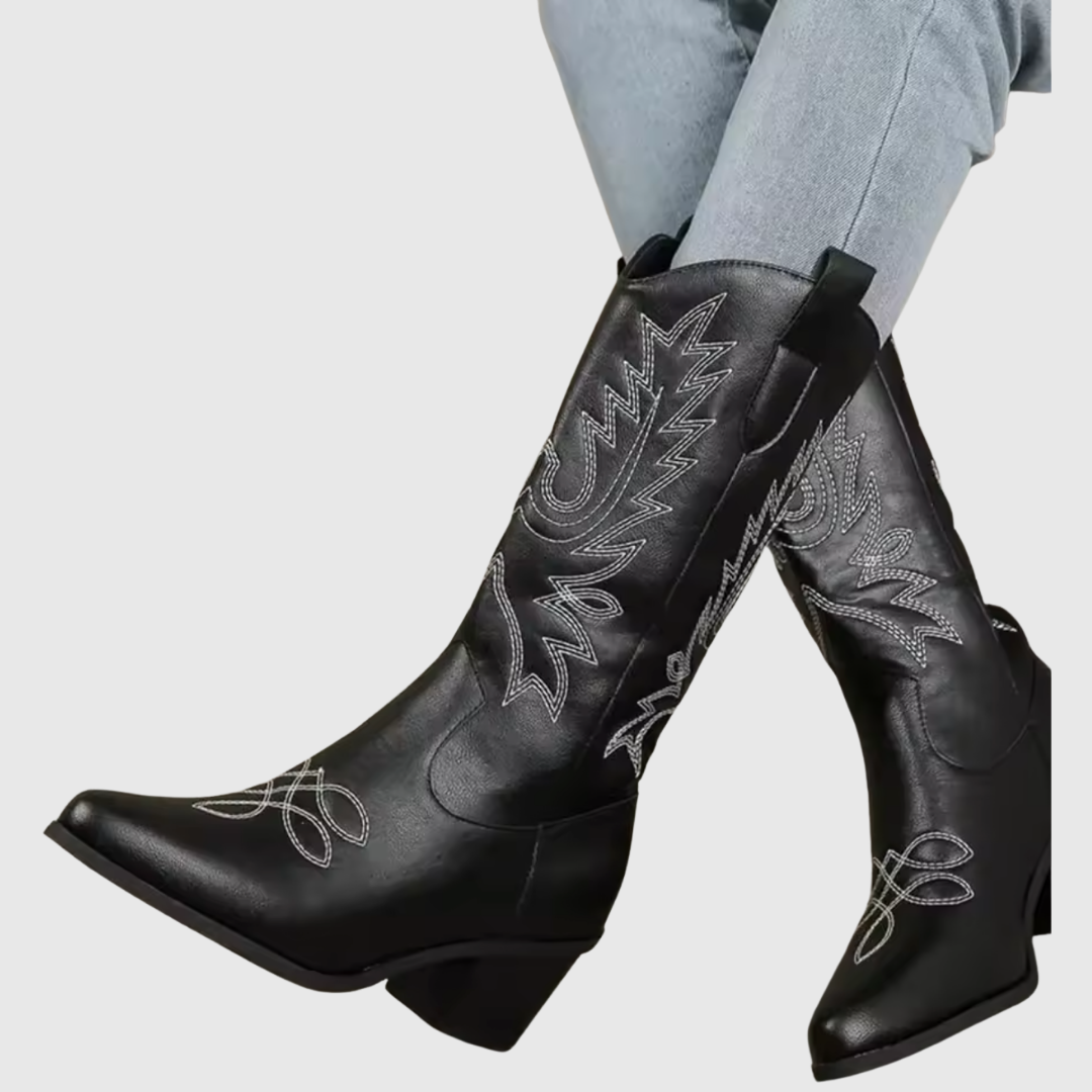 Damen Lederstiefel — MARCELLIS