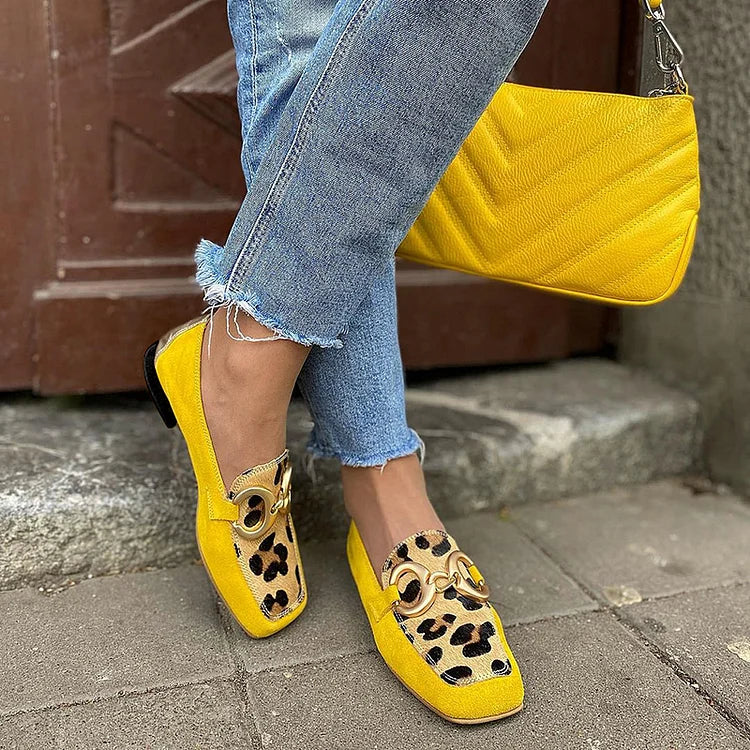 STELLE | Loafer mit Tierdruck