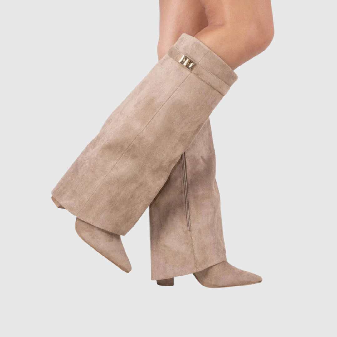 Damen Lederstiefel — LELENE