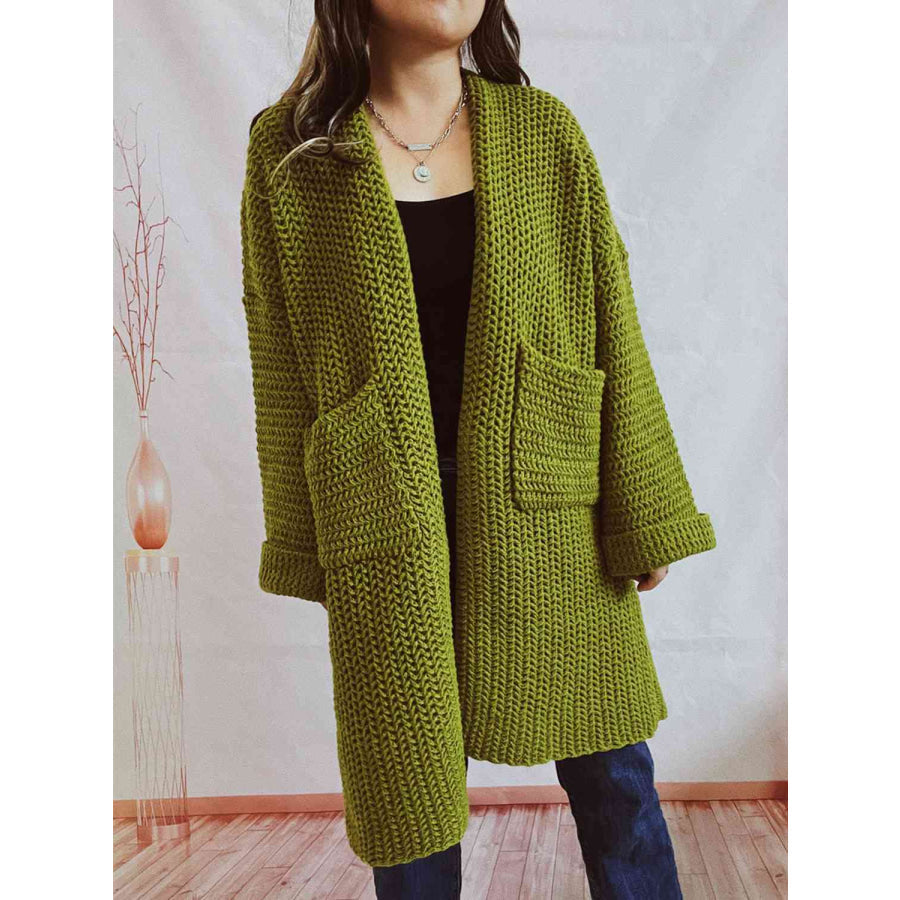 Jeannette | Dickes Oversize-Cardigan Offen