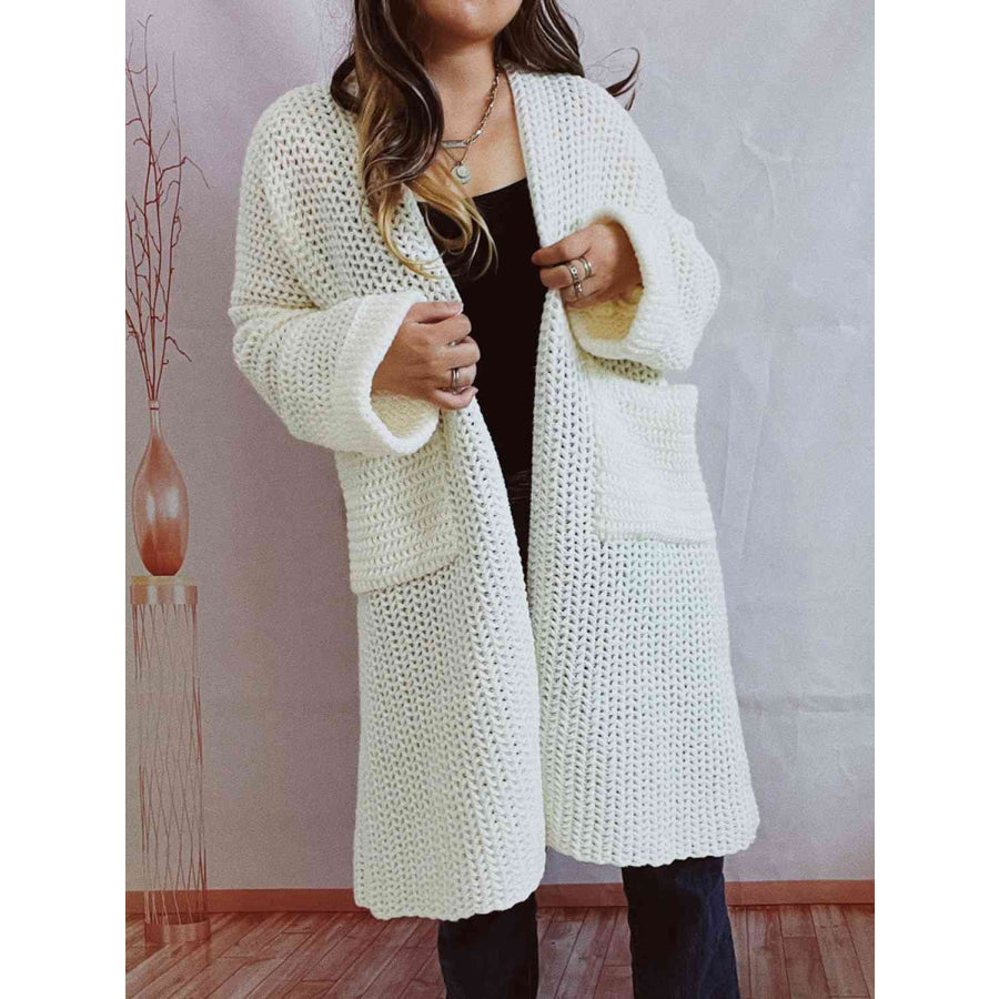 Jeannette | Dickes Oversize-Cardigan Offen