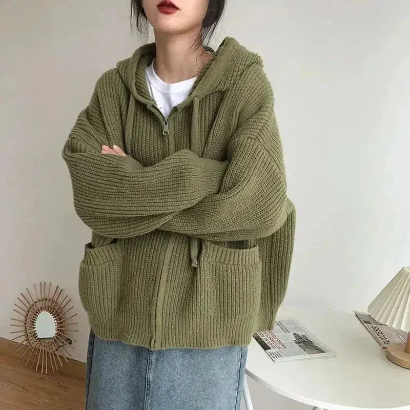 Camille | Damen Sweatjacke mit Kapuze