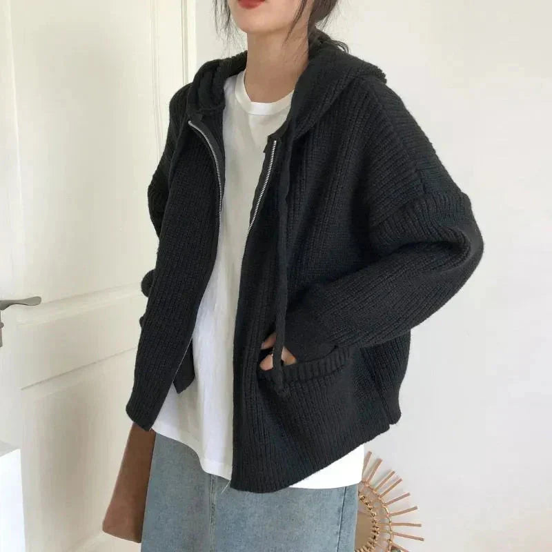 Camille | Damen Sweatjacke mit Kapuze
