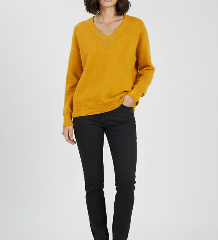 Ingrid | Pullover mit V-Ausschnitt