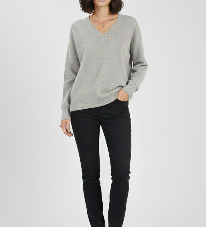 Ingrid | Pullover mit V-Ausschnitt