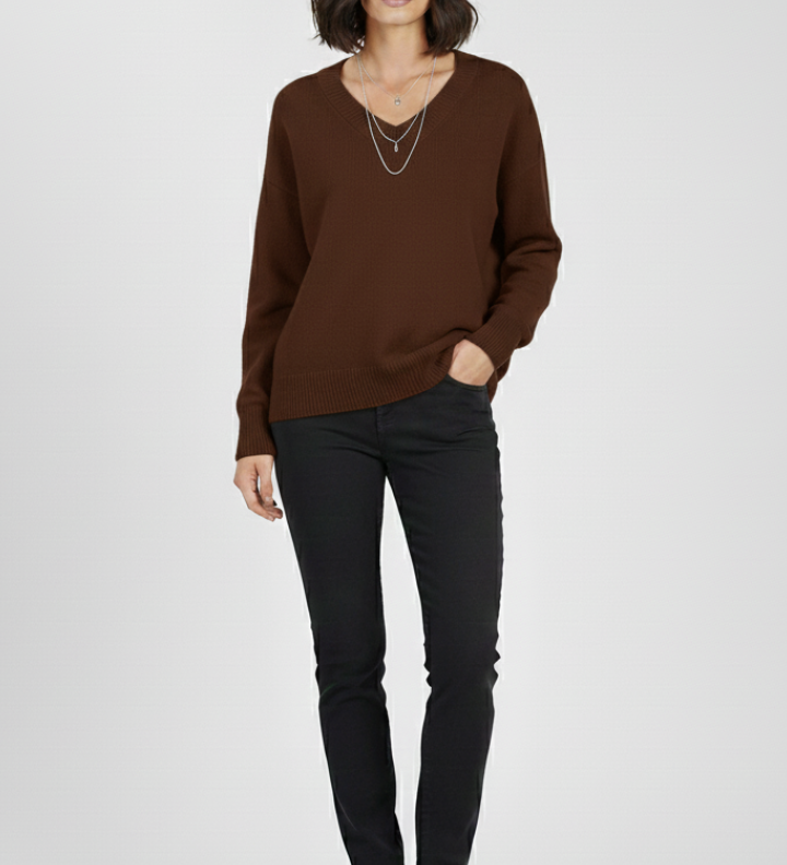 Ingrid | Pullover mit V-Ausschnitt
