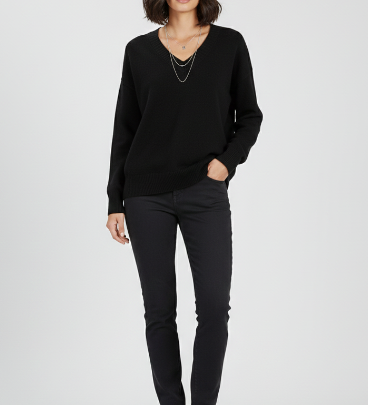 Ingrid | Pullover mit V-Ausschnitt