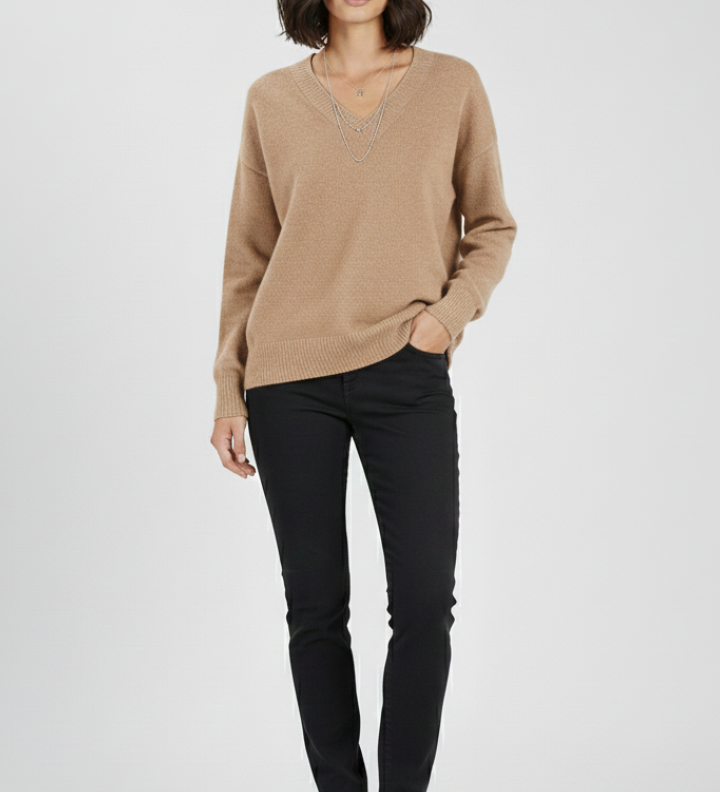 Ingrid | Pullover mit V-Ausschnitt