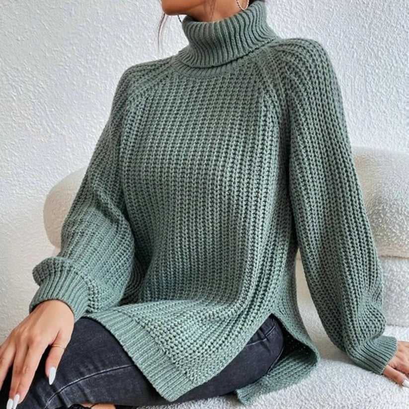 Diane | Oversized Pullover mit Rollkragen
