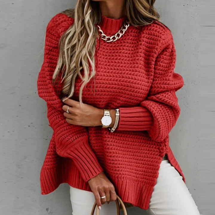 Quintine | Grober Oversize-Pullover
