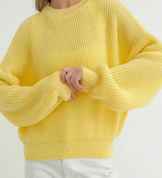 Ines | Pullover mit Rundhalsausschnitt für Damen