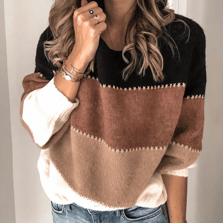 Odile | Pull Colorblock